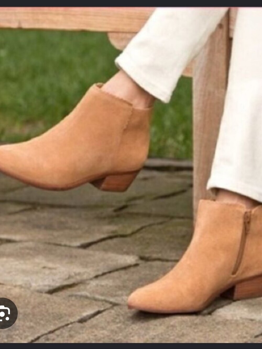 Jack Rogers Tan Suede Ankle Booties 9